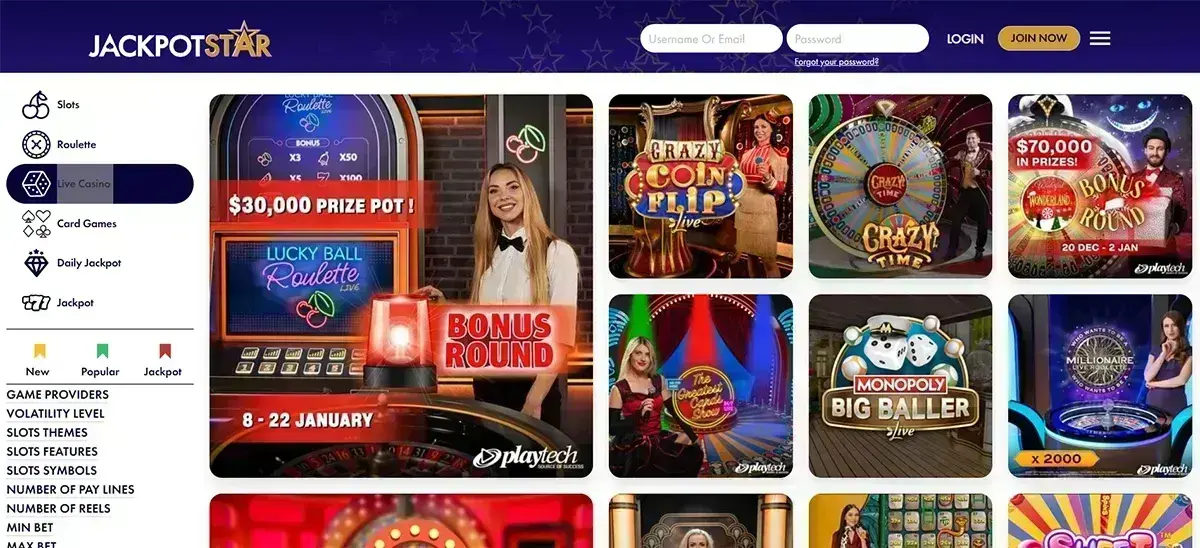 JackpotStar Screenshot 2